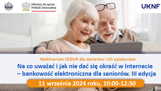 Po wakacjach zaplanowano webinarium dla seniorów z gminy Kije