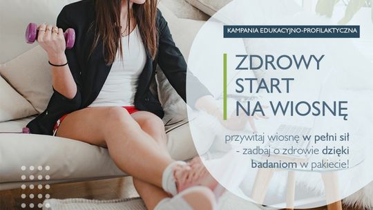 Poczuj wiosnę na zewnątrz i od środka - wybierz pakiet wiosennych badań