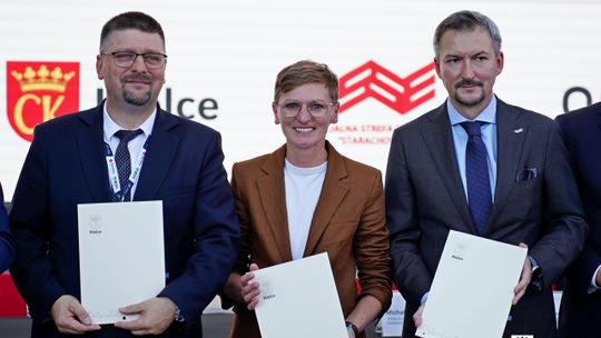 Podpisano listy intencyjne w sprawie parku przemysłowego i terminala w Obicach