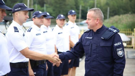 Podziękowania dla policjantów wodniaków z Końskich 