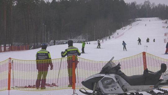 Policjanci na świętokrzyskich stokach