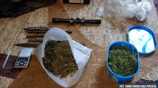 Policjanci zabezpieczyli znaczną ilość marihuany