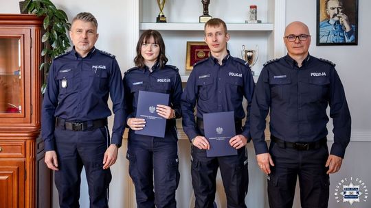 Policjanci ze Starachowic wyróżnieni przez Komendanta Wojewódzkiego Policji w Kielcach