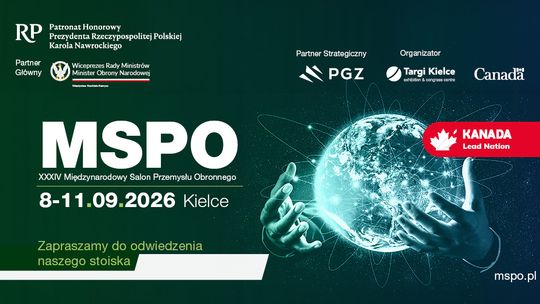 Ponad 1200 wystawców na MSPO 2026; Kanada krajem wiodącym