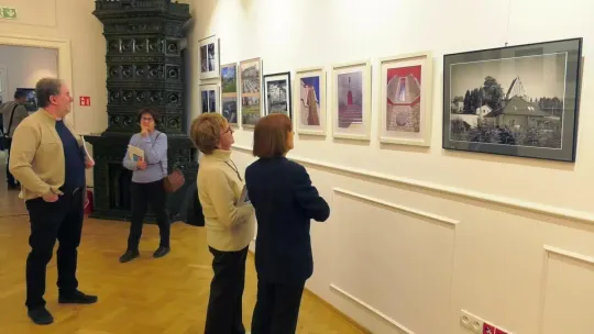 Poplenerowa wystawa zawitała do biblioteki