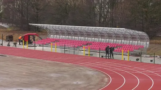 Postępują prace przy budowie stadionu lekkoatletycznego