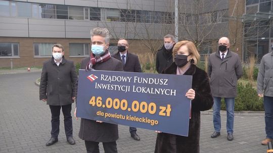 Powiat kielecki z dofinansowaniem Rządowego Funduszu Inwestycji Lokalnych