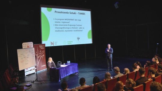 Powstanie Centrum Choreograficznego w KTT - tematem Regionalnych Konsultacji Środowiskowych