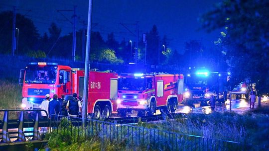 Pożar hali produkcyjno-magazynowej w Mińsku Mazowieckim opanowany