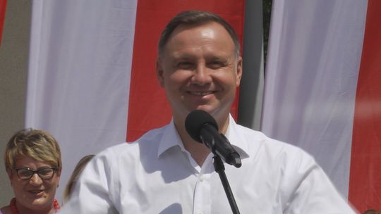 Prezydent Andrzej Duda odwiedził Jędrzejów