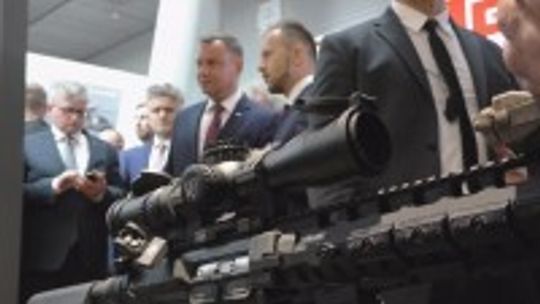 Prezydent Andrzej Duda odwiedził MSPO