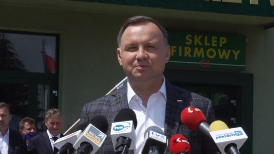 Prezydent Andrzej Duda z wizytą w regionie