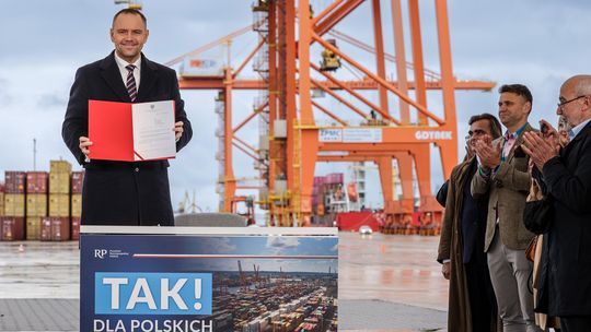 Prezydent podpisał inicjatywę ustawodawczą „Tak! Dla Polskich Portów”