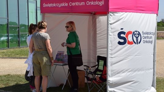 Profilaktyka onkologiczna na otwarciu Basenu Letniego w Kielcach