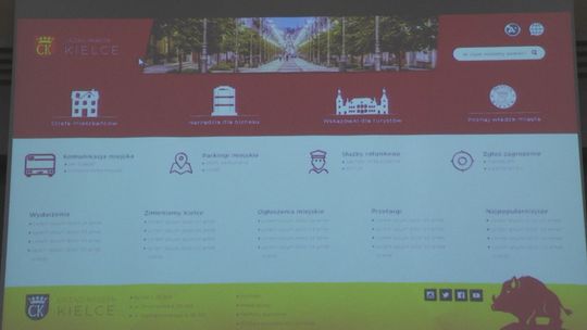 Projekt nowej strony internetowej ratusza