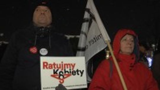 Protest Kobiet w Kielcach