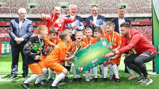 Przed meczem Polska-Belgia na PGE Narodowym poznaliśmy zwycięzców XXII edycji Turnieju „Z Podwórka na Stadion o Puchar Tymbarku”