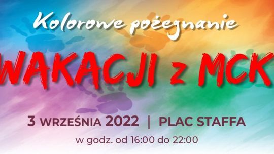 Przed nami kolorowe pożegnanie wakacji