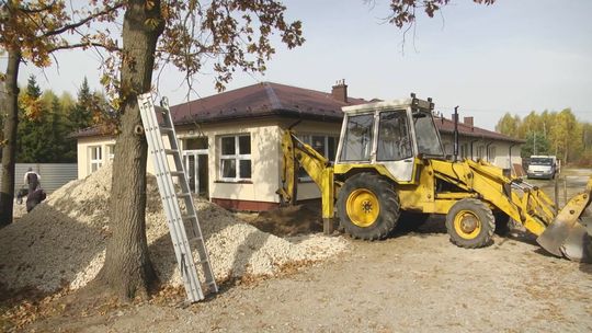 Przedszkole już jest prawie gotowe. Sala też rośnie w oczach