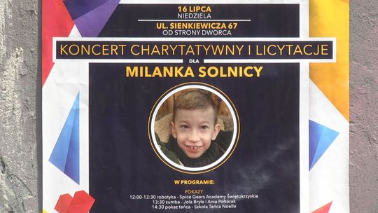 Przyjazny Charytatywny Koncert dla Milanka Solnicy z Kielc