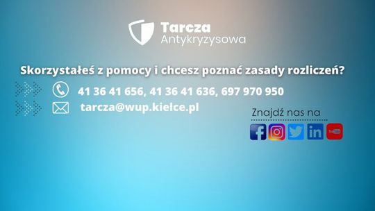 Przypominamy o konieczności rozliczenia środków tarczy antykryzysowej