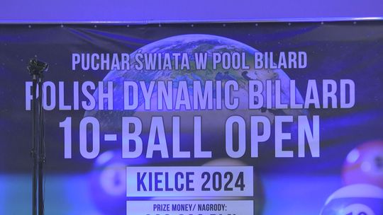 Puchar Świata w Pool Bilard w Kielcach oficjalnie otwarty