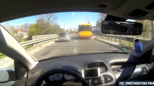 Rajd samochodowy 20-latka ulicami miasta