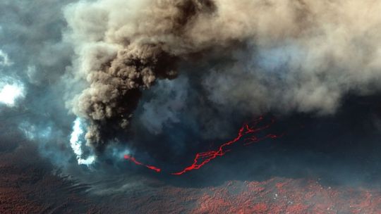 RCB: chmura z wulkanu Cumbre Vieja jest nad Polską; nie stanowi żadnego zagrożenia