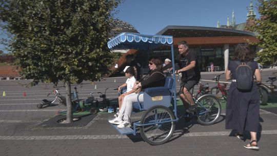 Riksza, przedwojenne rowery i piknik rodzinny: Europejski Tydzień Mobilności w Kielcach