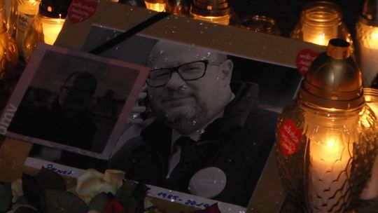 Rocznica śmierci Pawła Adamowicza w Kielcach