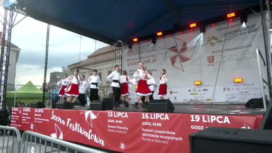 Roztańczony rynek: Koncert „Zakręceni na Kielce” Roztańczony rynek: Koncert „Zakręceni na Kielce”