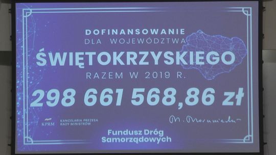 Rządowe wsparcie na drogi w Końskich