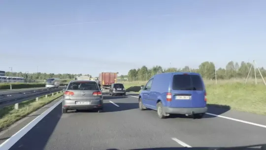 S7 przejezdna po porannych utrudnieniach