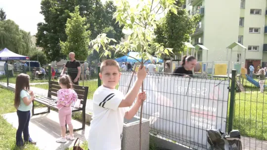 Sąsiedzki piknik połączony z sadzeniem roślin za nami