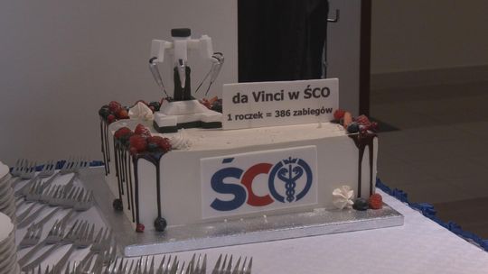 ŚCO świętuje rok z robotem da Vinci. Wykonano już z jego użyciem blisko 400 operacji!