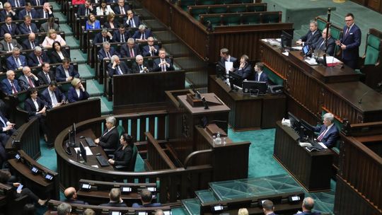 Sejm: Wielichowska (KO), Niedziela (KO), Czarzasty (Nowa Lewica), Zgorzelski (Trzecia Droga) oraz Bosak (Konfederacja) wicemarszałkami Izby