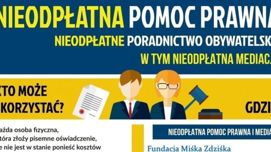 Skorzystaj z bezpłatnej porady prawnej