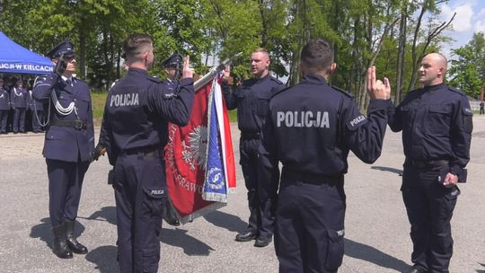 Ślubowanie 21 nowych funkcjonariuszy policji
