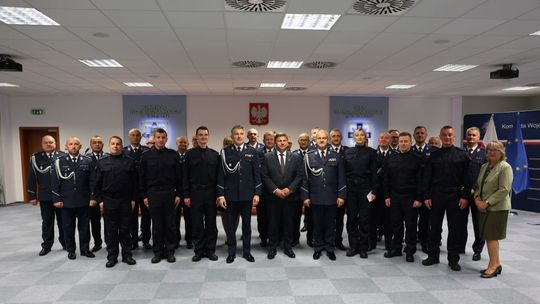 Ślubowanie nowych policjantów