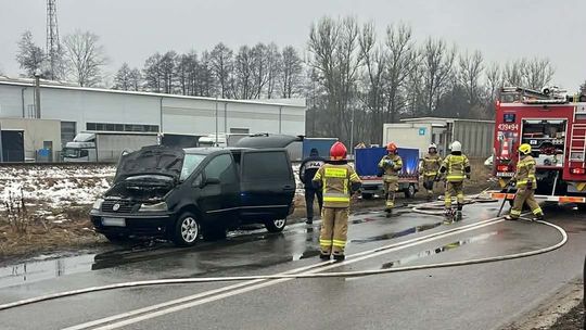 Służby szybko opanowały ogień
