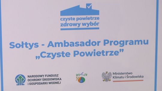 "Sołtys - Ambasador Programu Czyste Powietrze" Jędrzejów