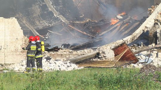 Spłonęła dawna piekarnia w Starachowicach