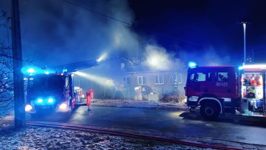 Spłonęły dwa mieszkania na osiedlu Skałka w Skarżysku