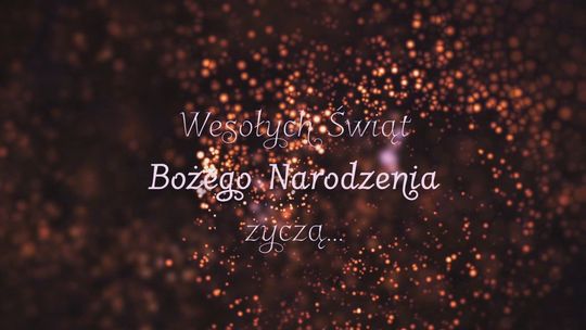 Spokojnych i radosnych świąt Bożego Narodzenia