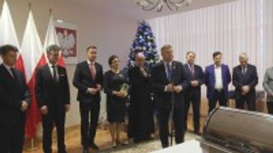 Spotkanie opłatkowe w Świętokrzyskim Urzędzie Wojewódzkim