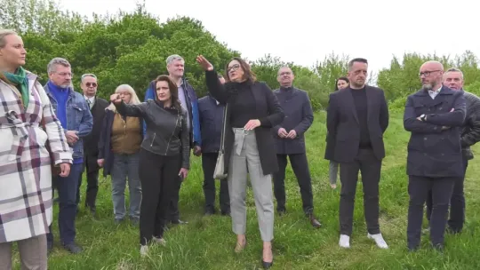 Spotkanie robocze na temat zbiornika Bzin