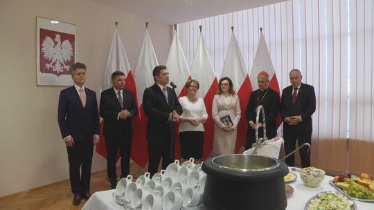 Spotkanie świąteczne u wojewody