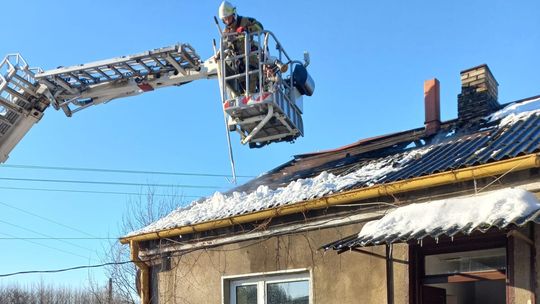Sprawna akcja strażaków z Końskich