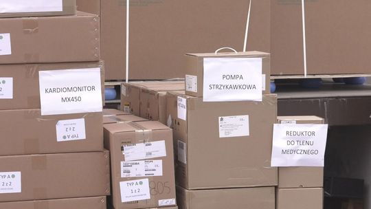 Sprzęt ratujący życie dla dwóch szpitali