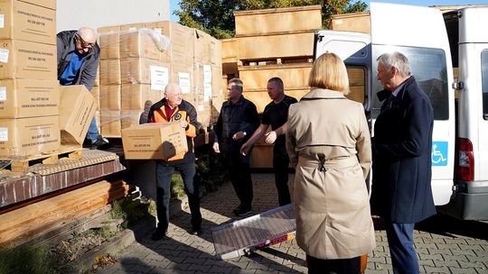 Środki ochrony osobistej trafią do świętokrzyskich szpitali